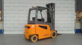 Chariot élévateur d'occasion JUNGHEINRICH EFG 425k GE115-600DZ ELEKTRO VIERRADFRONTSTAPLER (13027589)