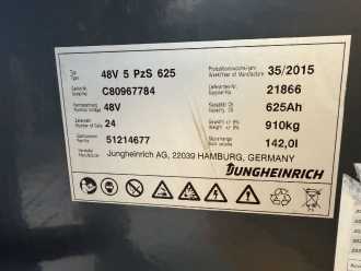 Chariot élévateur d'occasion JUNGHEINRICH EFG216K ELEKTRO DREIRADFRONTSTAPLER (13066824)