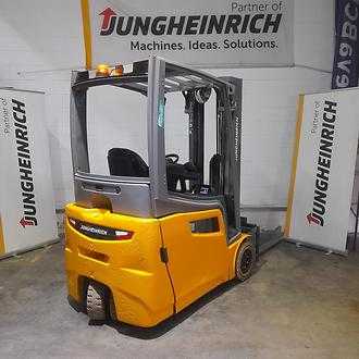 Chariot élévateur d'occasion JUNGHEINRICH EFG216k ELEKTRO DREIRADFRONTSTAPLER (13045719)