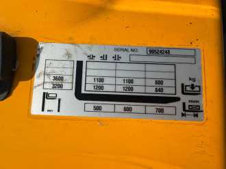 Chariot élévateur d'occasion JUNGHEINRICH EJC 212 Baujahr 2017 Hubhöhe 3600 Akku 2017 ELEKTRO HOCHHUBWAGENDEICHSEL (13030615)