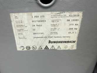 Chariot élévateur d'occasion JUNGHEINRICH EJC 214 Baujahr 2017 HH 2700 Akku 2016 ELEKTRO HOCHHUBWAGENDEICHSEL (13056875)