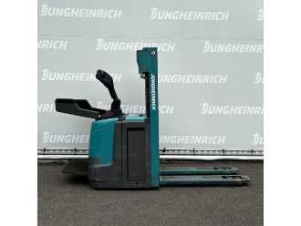 Chariot élévateur d'occasion JUNGHEINRICH ERC 212z Li-ION 2500 ZZ 1150mm ELEKTRO HOCHHUBWAGENFAHRERSTAND (12927018) backdrop