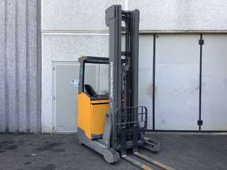 Chariot élévateur d'occasion JUNGHEINRICH ETV 214 ELEKTRO SCHUBMASTSTAPLER (13064995)