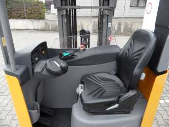 Chariot élévateur d'occasion JUNGHEINRICH ETV 214 - NEUE Batterie - neue Räder - Triplex ELEKTRO SCHUBMASTSTAPLER (13065782)