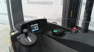 Chariot élévateur d'occasion JUNGHEINRICH ETV 214 SP GE 115-680 DZ ELEKTRO SCHUBMASTSTAPLER (13017979)
