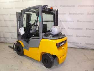 Chariot élévateur d'occasion JUNGHEINRICH TFG 425 SP G +E115-440 DZ GAS VIERRADFRONTSTAPLER (13006563)