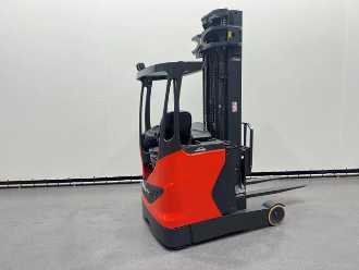 Chariot élévateur d'occasion LINDE 1120 R 14 HD-01 ELEKTRO SCHUBMASTSTAPLER (13064787)