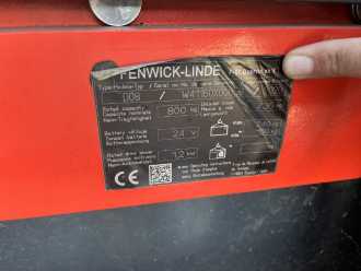 Chariot élévateur d'occasion LINDE D08 ELEKTRO HOCHHUBWAGENDEICHSEL (13073453)