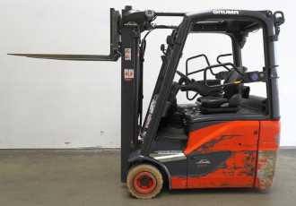 Chariot élévateur d'occasion LINDE E 16 H EVO 386-02 ELEKTRO DREIRADFRONTSTAPLER (13019563)