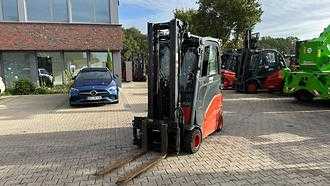 Chariot élévateur d'occasion LINDE E 20PH-01 - Triplex ELEKTRO VIERRADFRONTSTAPLER (13073721) backdrop