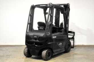 Chariot élévateur d'occasion LINDE E 25 387-01 ELEKTRO VIERRADFRONTSTAPLER (13021745)