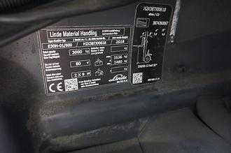 Chariot élévateur d'occasion LINDE E 30H-01/600 - 2018er ELEKTRO VIERRADFRONTSTAPLER (13066173)