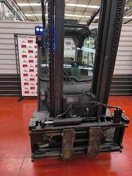 Chariot élévateur d'occasion LINDE E 35/600 H ELEKTRO VIERRADFRONTSTAPLER (13023739)