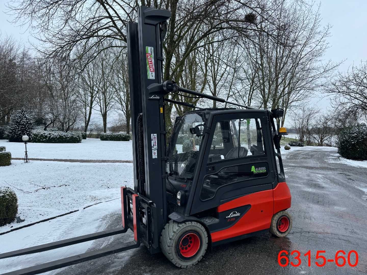 Chariot élévateur d'occasion LINDE E 35 L 01 ELEKTRO VIERRADFRONTSTAPLER (12854849)