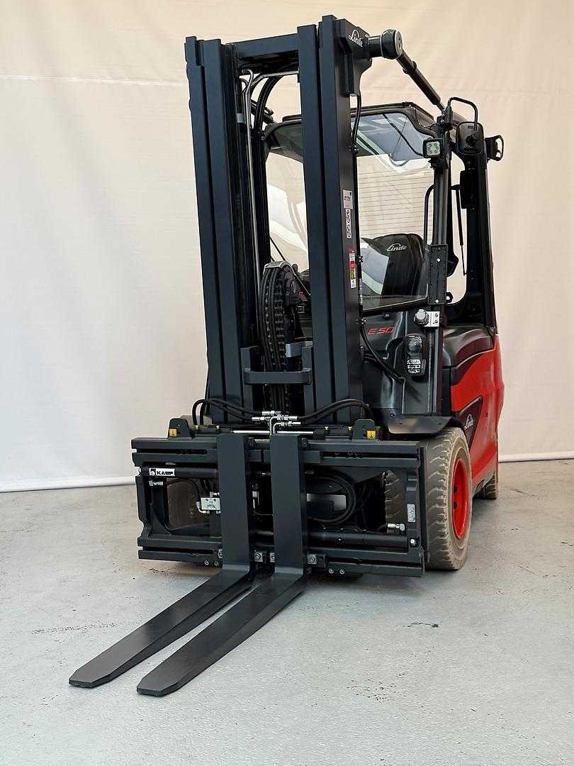 Chariot élévateur d'occasion LINDE E 50/600 HL / sofort Verfügbar ELEKTRO VIERRADFRONTSTAPLER (12968398)
