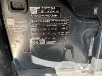 Chariot élévateur d'occasion LINDE E15-02 ELEKTRO DREIRADFRONTSTAPLER (13065753)