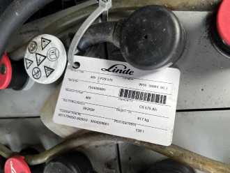 Chariot élévateur d'occasion LINDE E16-02 ELEKTRO DREIRADFRONTSTAPLER (13063486)