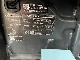 Chariot élévateur d'occasion LINDE E16-02 ELEKTRO DREIRADFRONTSTAPLER (13067028)