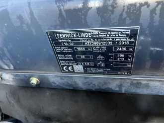 Chariot élévateur d'occasion LINDE E16-02 ELEKTRO DREIRADFRONTSTAPLER (13073454)