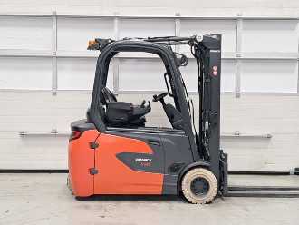 Chariot élévateur d'occasion LINDE E20L-01 ELEKTRO DREIRADFRONTSTAPLER (13073385)