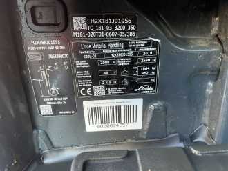 Chariot élévateur d'occasion LINDE E20L-02 ELEKTRO DREIRADFRONTSTAPLER (13074208)