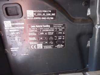Chariot élévateur d'occasion LINDE E20PH-02 ELEKTRO VIERRADFRONTSTAPLER (13075324)