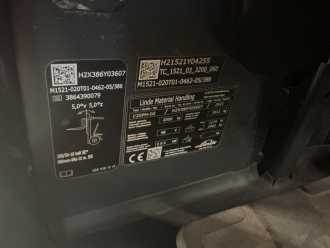 Chariot élévateur d'occasion LINDE E20PH ELEKTRO VIERRADFRONTSTAPLER (13028242)