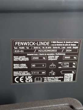Chariot élévateur d'occasion LINDE E25-1252-01 ELEKTRO VIERRADFRONTSTAPLER (13045662)