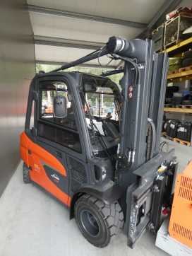 Chariot élévateur d'occasion LINDE E35L-01/1252 ELEKTRO VIERRADFRONTSTAPLER (13076056)
