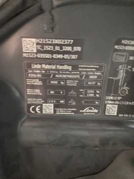 Chariot élévateur d'occasion LINDE E35L-387-01 ELEKTRO VIERRADFRONTSTAPLER (13069005)