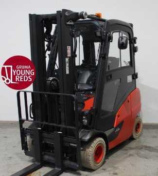 Chariot élévateur d'occasion LINDE H 20 T EVO 391-02 GAS VIERRADFRONTSTAPLER (13071120) backdrop