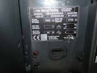 Chariot élévateur d'occasion LINDE H 35 D - 02 DIESEL VIERRADFRONTSTAPLER (13076068)