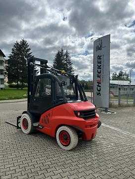 Chariot élévateur d'occasion LINDE H 50D-02/600 Vorführmaschine 200 Stunden neuwertig  DIESEL VIERRADFRONTSTAPLER (12863791)