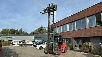 Chariot élévateur d'occasion LINDE H 80 D -02 DIESEL VIERRADFRONTSTAPLER (13075240)