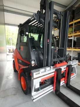 Chariot élévateur d'occasion LINDE H 80 D-03-396 EVO DIESEL VIERRADFRONTSTAPLER (13076040)