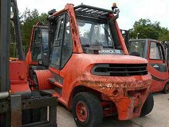 Chariot élévateur d'occasion LINDE H 80 D-900 DIESEL VIERRADFRONTSTAPLER (11733960)