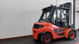 Chariot élévateur d'occasion LINDE H 80 D EVO 4 DIESEL VIERRADFRONTSTAPLER (12382034)