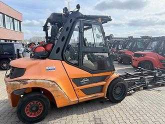 Chariot élévateur d'occasion LINDE H 80 T 900 GAS VIERRADFRONTSTAPLER (13029330)