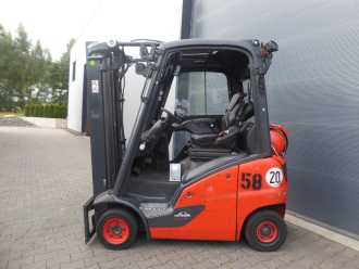 Chariot élévateur d'occasion LINDE H14T-01 GAS VIERRADFRONTSTAPLER (13064168)
