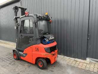 Chariot élévateur d'occasion LINDE H20T-01 GAS VIERRADFRONTSTAPLER (13035579)