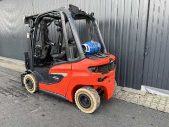 Chariot élévateur d'occasion LINDE H20T-02/600 GAS VIERRADFRONTSTAPLER (13070220)