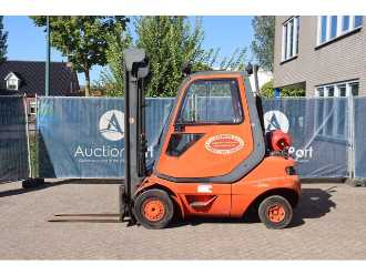 Chariot élévateur d'occasion LINDE H25T-03 GAS VIERRADFRONTSTAPLER (13062939)