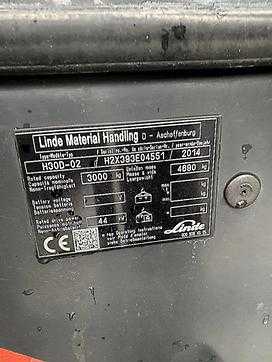 Chariot élévateur d'occasion LINDE H30D DIESEL VIERRADFRONTSTAPLER (12770807)