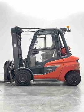 Chariot élévateur d'occasion LINDE H35T-01-1202 GAS VIERRADFRONTSTAPLER (13058982)