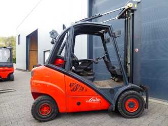 Chariot élévateur d'occasion LINDE H35T GAS VIERRADFRONTSTAPLER (13047309)
