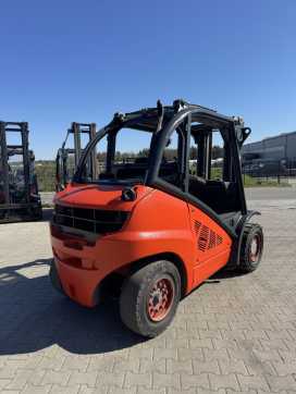 Chariot élévateur d'occasion LINDE H40D-02 Containerfähig DIESEL VIERRADFRONTSTAPLER (12948988)