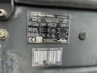 Chariot élévateur d'occasion LINDE H40T-02 GAS VIERRADFRONTSTAPLER (13068797)