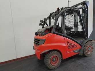 Chariot élévateur d'occasion LINDE H50 T: 5,0t GAS VIERRADFRONTSTAPLER (13062803)