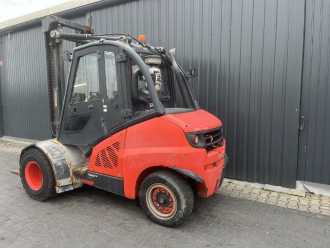 Chariot élévateur d'occasion LINDE H50D-02 DIESEL VIERRADFRONTSTAPLER (13043298)