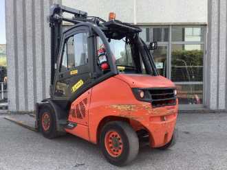 Chariot élévateur d'occasion LINDE H50D-02 DIESEL VIERRADFRONTSTAPLER (13046527)